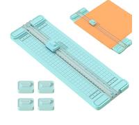 YNPQTDS Corte de papel corredizo | Masicot de corte recto, Destructor portátil de corte bidireccional antideslizante para oficina aula escuela