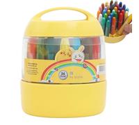 YNPQTDS Crayones Para Niños,36 Colores Lavables Para Colorear,Patchs Pour Le Corps Aux Microaiguilles Tonifiants - Para Preescolar Jardín Infantil Aula Escuela Guardería Hogar Viaje Y Y Niños De 3 A