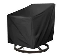 YNPQTDS Cubierta para silla para exteriores, accesorios para muebles de jardín, protección para silla giratoria para terraza y jardín, balcón, terraza, piscina, jardín, invierno, verano, en