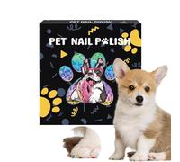 YNPQTDS - Esmalte de garras para perros, 12 colores libres de peligros para mascotas | Resistente al agua, Accesorios para aseo pequeños animales para decoración diaria, fiestas, eventos y fotos