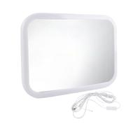 YNPQTDS Espejo para asiento de coche orientado hacia atrás, monitor LED para asiento trasero, visión amplia, alimentado por USB, espejo de observación para bebés para viajes diarios, viajes por