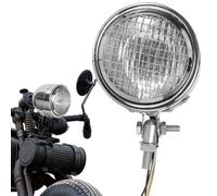 YNPQTDS Faros De Carretera Motocicleta - Lámpara De Restauración Retro De Larga Duración Y Alta Visibilidad - Proyector De Motocicleta Claro - Para Conducción Diaria Camping Al Aire Libre