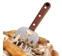 YNPQTDS Garras de Carne Mango Cómodo, Garras Astilladora De Carne Para Pollo, Herramienta De Cocina De Acero Inoxidable Gruesa Gruesa Para Barbacoa Carne De Pollo Cocinero Padre