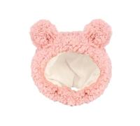 YNPQTDS Gorro de oso para mascotas, gorro de oso cálido para perro, gato, transpirable, disfraz de gatito pequeño, para mascotas, cachorros, gatos