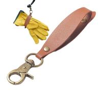 YNPQTDS Guantes de bombero, soporte de guantes de trabajo,Guantes de trabajo de cuero con clip | Mitones de seguridad, Freen