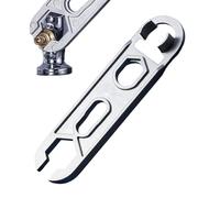 YNPQTDS Herramienta de llave de grifo, llave profesional resistente, llave de extracción de aireador de grifo de fregadero de cocina, para instalación de mantenimiento, reparación de tuberías, apriete