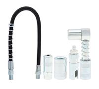 YNPQTDS Herramientas de lubricante en spray de grasa - Manguera y boquillas de pulverización de grasa,Accesorios de precisión de acero al carbono para mantenimiento de vehículos maquinaria industrial
