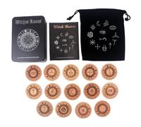 YNPQTDS Juego de de Brujas, Espiritual Emocional, Juego de adivinación de de Madera, para meditación, sueño, Amor, cumpleaños, Cita, hogar, Viajes, compañeros de Clase