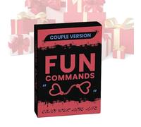 YNPQTDS Juego De Tarjetas De Preguntas para Parejas,46 Piezas De Tarjetas Divertidas para La Relación | Portátil para Cumpleaños Fechado Boda Habitación San Valentín Noche Familiar