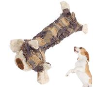 YNPQTDS Juguetes de peluche para perros, suministros interactivos para mascotas, lindos juguetes de peluche para mordedura de dentición para perros, para entrenamiento de cachorros grandes