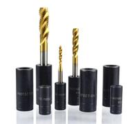 YNPQTDS Llave de vaso de machos de roscar | Juego de llaves de vaso ajustables - Herramienta multifunción para puertas, sanitarios industriales, perforaciones, tubos, válvulas, ingeniería