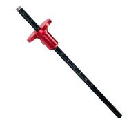 YNPQTDS Medidor de marcado con rueda Carpintería - Herramienta de marcado en madera de aleación de aluminio para carpintería | Equipo de rastreo Carpintería, Ayuda de trazado de líneas paralelas para