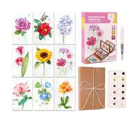 YNPQTDS Mini juego de acuarela para principiantes
