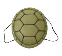 YNPQTDS Mochila de caparazón de tortuga simulada, 2 piezas de accesorios de disfraz de tortuga para niños, disfraz de concha de tortugas EVA, mochila de concha de tortugas