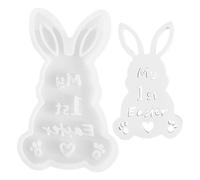 YNPQTDS Molde para Portavelas | Centro de Mesa de Conejito en Hormigón y Cemento Arte y Manualidad - Moldes De Hormigón Para Artesanía | Para Decoración De Mesa, Hogar Y Bodas Como Centro De Para