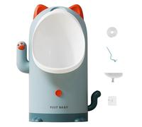 YNPQTDS Orinal de entrenamiento para orinal, orinales para niños montados en la pared, lindo entrenador de, orinario de entrenamiento para inodoro montado en la pared, orinales divertidos para