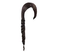 YNPQTDS Pelucas de Cosplay para mujeres, postizos realistas extralargos - Peluca trenzada para fiestas de negra, para mujeres, niñas, adultos, fiesta, festival, escenario, disfraz, fotografía,