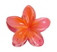 YNPQTDS Pinzas con forma de flor para cabello grueso, accesorios para el cabello Hawai para mujeres y niñas, accesorios de peinados de sujeción fuerte para niñas, señoras, novias, esposas, hermanas