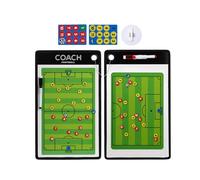 YNPQTDS Pizarra magnética de entrenamiento de fútbol, pizarra blanca de borrado en para entrenadores, pizarra blanca magnética portátil para entrenamiento, deportes, torneo, uso en sóftbol