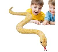 YNPQTDS Plance de Serpiente, Animal de Peluche Serpiente | Cobra Prank Prop - 39 Pulgadas al por mayor Serpiente de Peluche de Peluche realista Juguete para de Cumpleaños