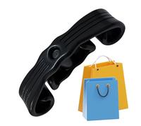 YNPQTDS Porta Bolsas de Supermercado Resistente - Soporte para Asas de Bolsas de la Compra,Gancho Ergonomico Para Mercados Compras Al Aire Libre Y Cargas Voluminosas