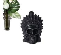 YNPQTDS - Silbato de la muerte azteca para aullador, señal de sonido y accesorio insólito, silbato gótico, para Halloween, vacaciones coleccionables, farsas adultas, del estrés