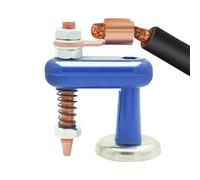 YNPQTDS Soldadura magnética - Abrazadera de suelo magnética - Abrazadera de suelo de alto rendimiento para soldadores - Herramienta fuerte para mantenimiento de soldadura para construcciones de taller