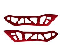 YNPQTDS Soporte de aleación ajustable para bicicleta, soporte ligero para parabrisas, accesorios de precisión antideslizantes, diseño de liberación rápida para ciclistas de y entusiastas del