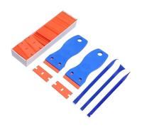 YNPQTDS Sticker Scraper - Eliminador de pegamento para de coche sin arañazos, mango ergonómico, accesorio de limpieza con rascador hexagonal de precisión para el cuidado de la cocina y la