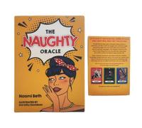 YNPQTDS Tarot Oráculo Cartas | 44 piezas Tarot Deck para principiantes | Tabla de adivinación portátil para fiestas Coaching de vida Ayuda espiritual