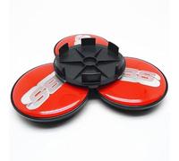 YNQP 4 Piezas Coche Tapacubos Centrales Protectores de Llantas, para BBS 68mm Accesorios de Decoración Exterior