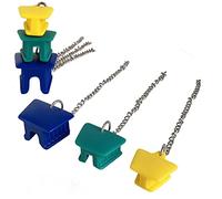 YNR Boca dental del silicón Prop Mordaza 3 PCs cadena equipo dental Latx Free Qualty