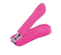 YNR ® Cortador de uñas alemán, color negro y azul, regalo perfecto para hombres y mujeres | Cortaúñas extra afilado, de fácil agarre | Cortauñas profesional de lujo de acero inoxidable (rosa)