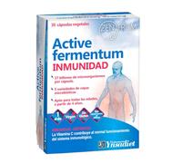 YNSADIET Active Fermentum Probiótico Inmunidad 37 Mil Millones de Microorganismos y Vitamina C | Refuerza Las Defensas y la Flora Intestinal | 30 Cápsulas Vegetales