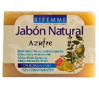 JABON AZUFRE 100 GR BIFEMME