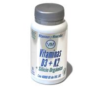 Ynsadiet Vitamina D3 + K2 + Silicio 90 Cápsulas