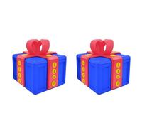 Ynusgeyx 2X Caja de Regalo Molesta, Caja de Tornillos de Broma, Caja de Regalo Realmente Molesta, Caja de Regalo en 3D, Contenedor de Tarjeta de Dinero Divertido