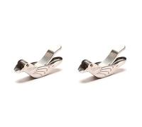 Ynusgeyx 2X Exprimidor de Limón Elegante de Acero Inoxidable, Exprimidor Manual Portátil con Forma de Pájaro, Adecuado para Cítricos y Granadas