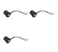 Ynusgeyx 3X Relé Intermitente LED de 3 Pines de 48 V-60 V para Accesorios de Intermitentes de Scooter Eléctrico Citycoco