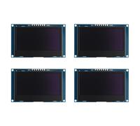Ynusgeyx 4piezas 2,42 Pulgadas 12864 128X64 Módulo de Pantalla OLED IIC SPI Pantalla LCD en Serie para C51 STM32 SSD1309 (Fuente)