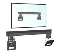 ynVISION.Design Ultra Slim TV Wall Mount Compatible with Samsung Frame TVs 2021-2025 and Most TVs 43-100 Inch - Micro Gap Design 0.37 Inch Profile - MAX VESA 600x800-165 lbs Capacity - Easy Install
