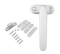 YNZUNMY Manija de Ventana,Manilla Puerta Aluminio HAND DE SEGURIDAD LA VENTANA PUERTA PUERTACIÓN 1SET HASTRA PARA EL HARDWARE HOME IZQUIERDO/DERECHO(2)