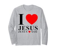 Yo Amo a Jesús Jesús Te Ama Manga Larga
