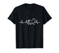 Yo amo a los leones Latido del corazón Guardián del zoo Camiseta