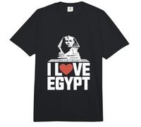 Yo Amo Egipto Esfinge Jeroglíficos Viajes Comfort Colors Adult Heavyweight T-Shirt