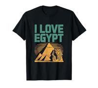 Yo Amo Egipto Pirámides Esfinge Viajero Camiseta