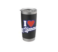 Yo Amo N'Djamena Vaso térmico de acero inoxidable de doble pared