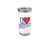 Yo Amo N'Djamena Vaso térmico de acero inoxidable de doble pared