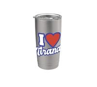 Yo Amo Tirana Vaso térmico de acero inoxidable de doble pared