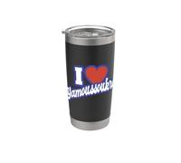 Yo Amo Yamoussoukro Vaso térmico de acero inoxidable de doble pared